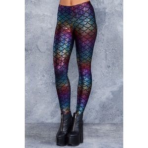 Blackmilk Mermaid Rainbow Leggings